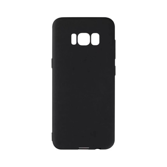 Soft Silicon Case for Samsung Galaxy S8 Plus Black